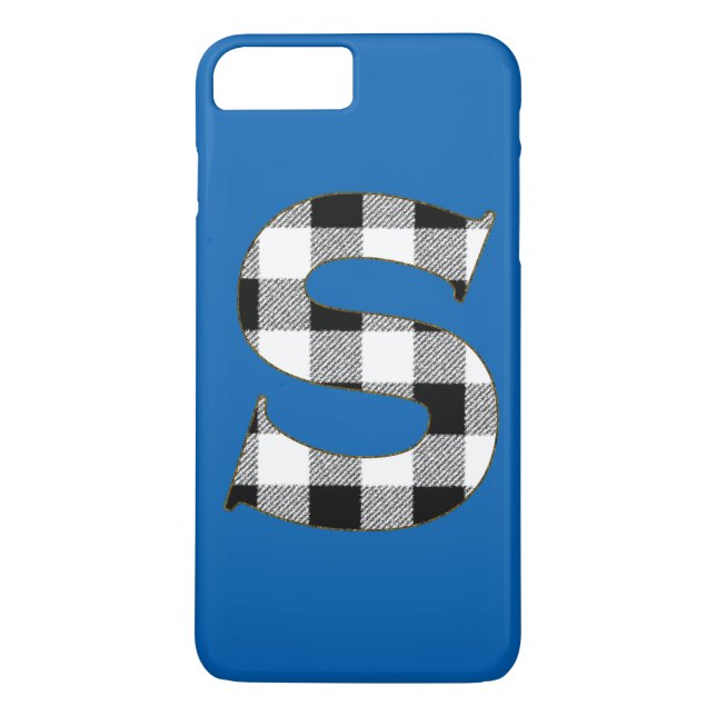 Gingham Check S Case-Mate iPhone Case (Back)