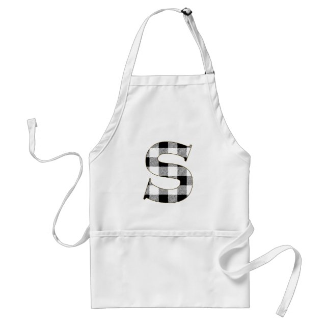 Gingham Check S Standard Apron (Front)