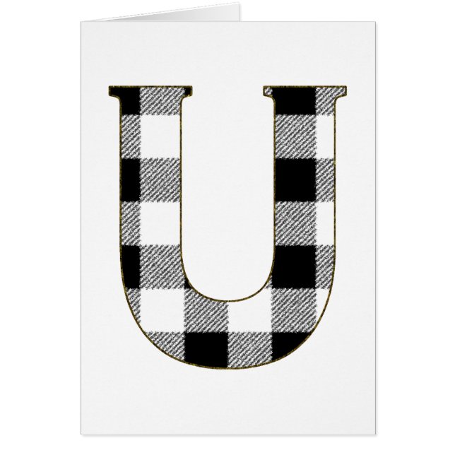 Gingham Check U (Front)