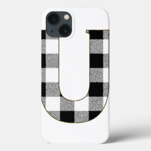 Gingham Check U iPhone 13 Case
