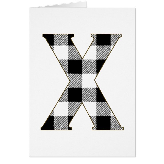 Gingham Check X (Front)
