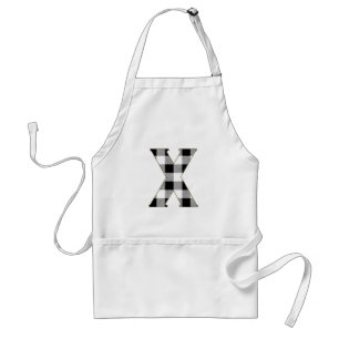 Gingham Check X Standard Apron