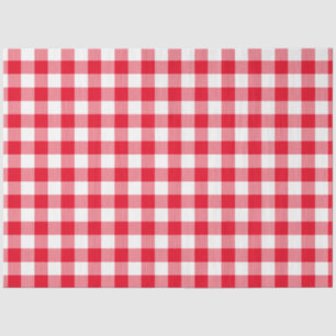 Gingham Chequered Striped Pattern Template Tissue Paper