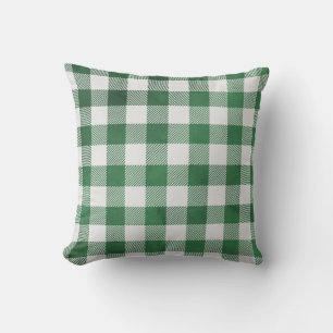 Gingham Grid Accent Cushion