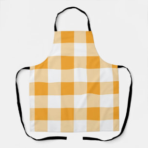 Gingham Pattern Apron