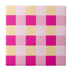 Gingham Pattern  Ceramic Tile