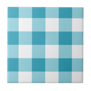 Gingham Pattern  Ceramic Tile