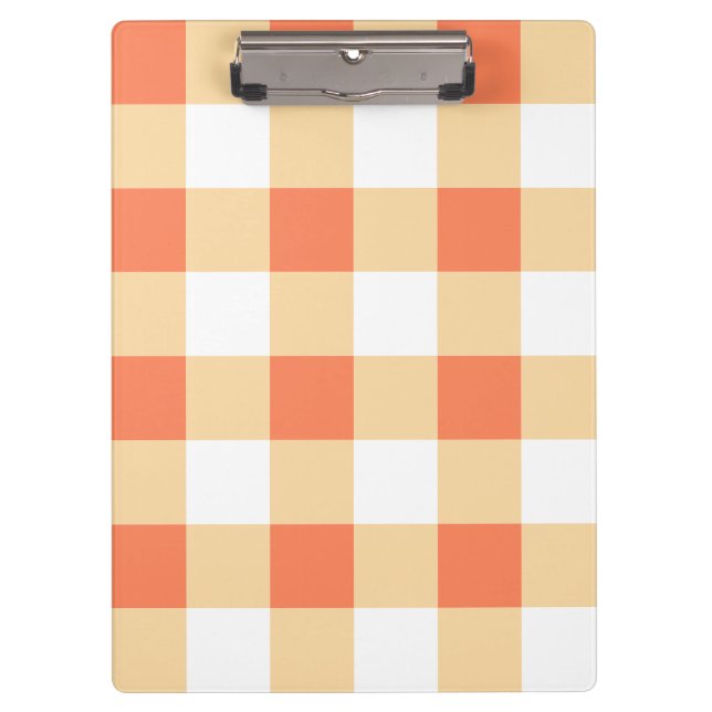 Gingham Pattern Clipboard (Front)