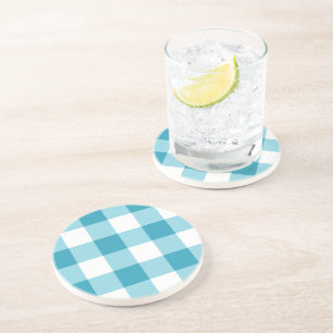 Gingham Pattern  Coaster