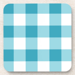 Gingham Pattern  Coaster