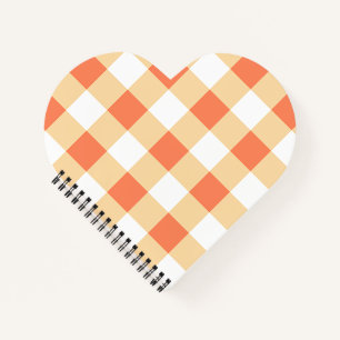 Gingham Pattern Notebook