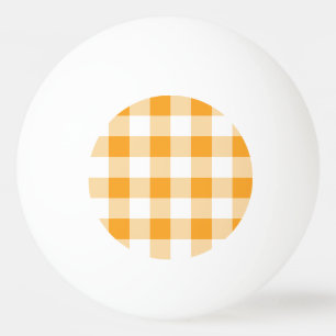 Gingham Pattern Ping Pong Ball