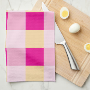 Gingham Pattern  Tea Towel