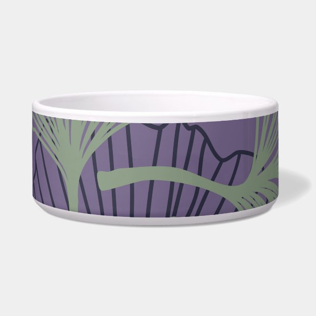 Gingko biloba: abstract vintage pattern. (Front)