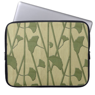 gingko biloba laptop sleeve