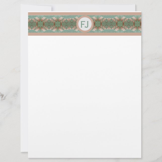Gingko Border Letterhead (Front)