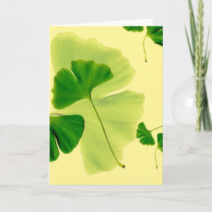 Gingko Elegance Card