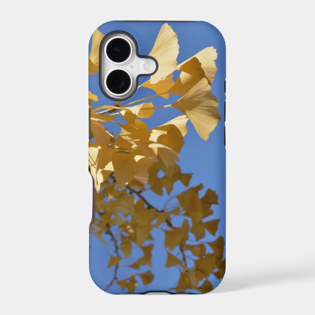 gingko leaf iphone cover (Back)