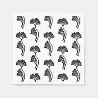 Gingko Leaf Lino Print