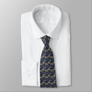 Gingko Leaves Necktie