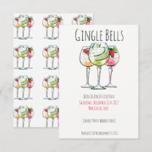 GINgle Bells | Christmas Party Invitations