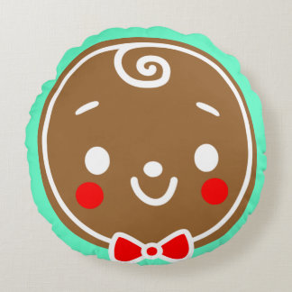 Gingy House 2021 Round Pillow