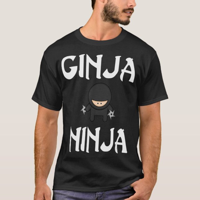 GINJA NINJA  for RedHeads Funny Novelty Gift  T-Shirt (Front)