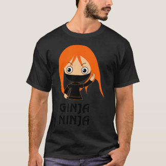 Ginja Ninja Funny Redhead Ginger Red Hair Shirt 