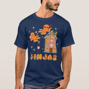 Ginjas Gingerbread Ninjas Ginja Ninja Christmas T-Shirt