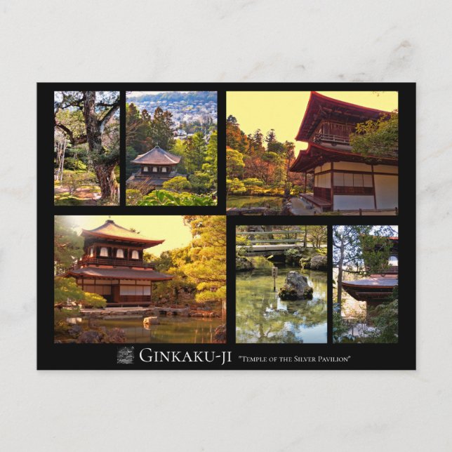 Ginkaku-ji (Higashiyama Jisho-ji) Postcard (Front)