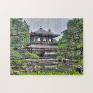 Ginkaku-ji Temple in Kyoto, Japan Jigsaw Puzzle