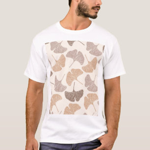 Ginkgo biloba: dry seamless design. T-Shirt