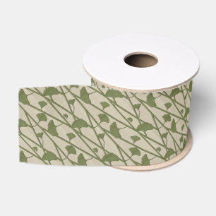 ginkgo biloba grosgrain ribbon
