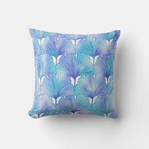 Ginkgo Biloba Leaves Autumn Pattern Cushion