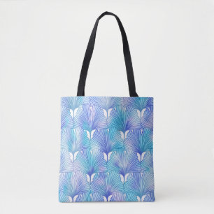 Ginkgo Biloba Leaves Autumn Pattern Tote Bag