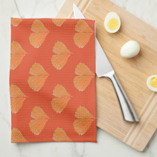Ginkgo Leaf Seasonal Kitchen Towel