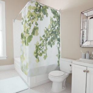 Ginkgo Leaves Dream #1 #wall #decor #art Shower Curtain