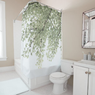 Ginkgo Leaves Dream #4 #wall #decor #art Shower Curtain