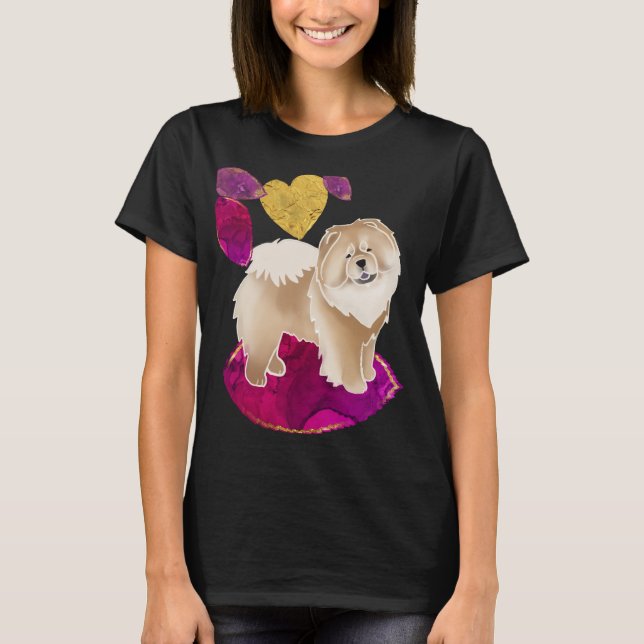 GINKGO the fawn chow - black shirts , choose style (Front)