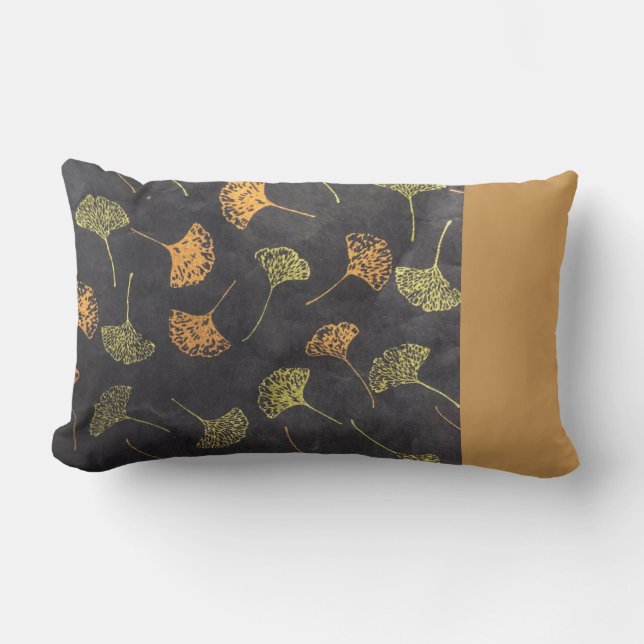 Ginko Leaf Pillow (Front)