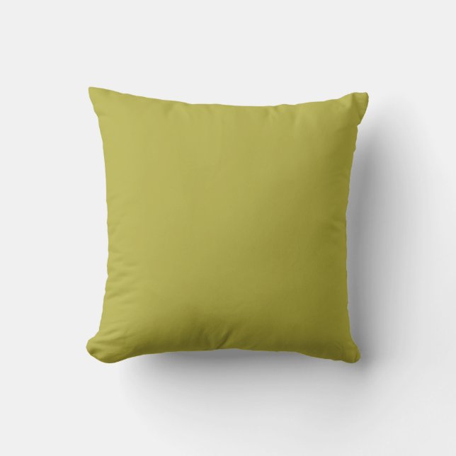GINKO – Yellow Solid Colour   Cushion (Front)