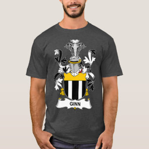 Ginn Coat of Arms Family Crest  T-Shirt