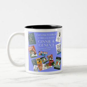 Ginnie & Geneva - Timeless Book Series Two-Tone Co Coffee Mug