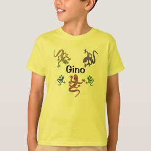 Gino Salamander T-Shirt - 2 Sided Design