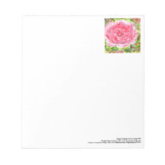 Ginormous rose notepad