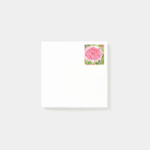 Ginormous rose small post-it notes
