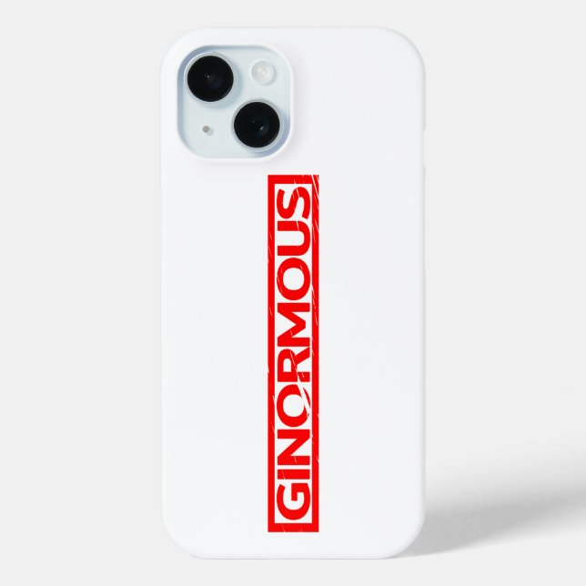 Ginormous Stamp Case-Mate iPhone Case (Back)
