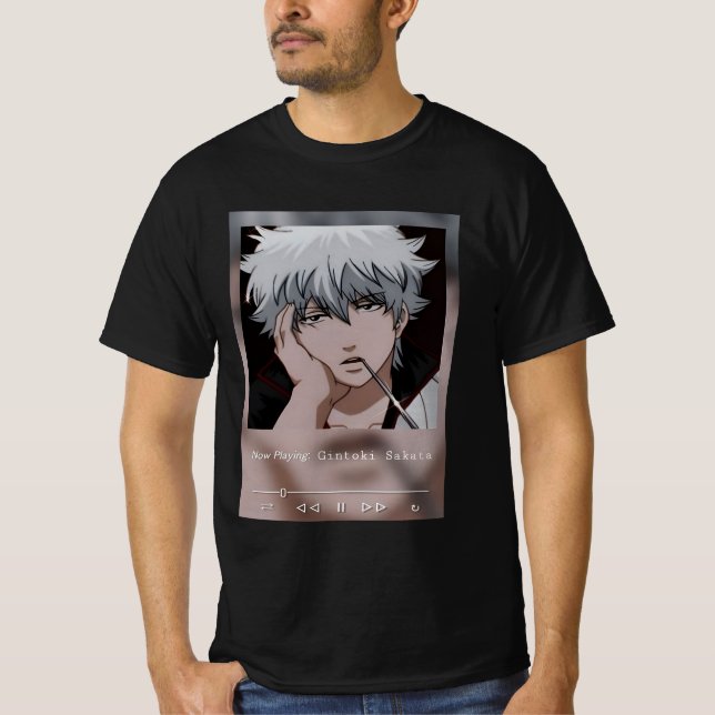 Gintoki Sakata Gintama T-Shirt (Front)