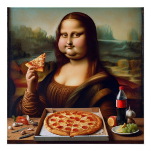 Gioconda fat poster