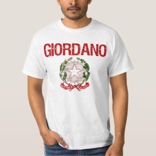 Giordano Italian Surname T-Shirt